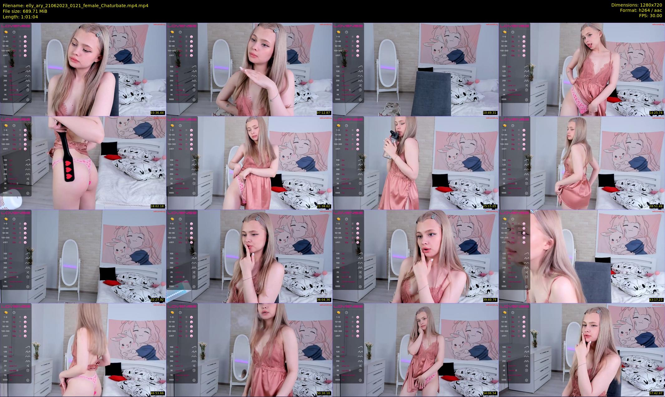 elly_ary — 62 minute Chaturbate female cam show recording, 720p, Jun 21, 2023