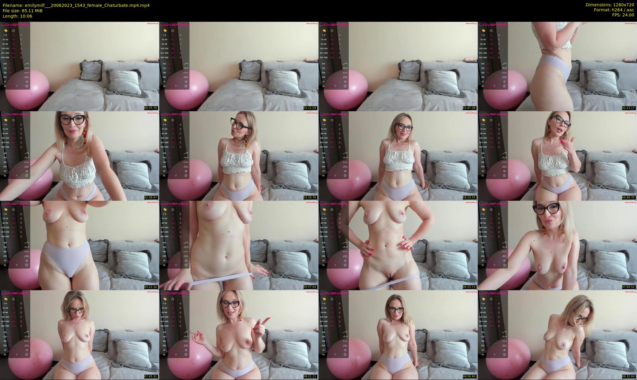 emilymilf__ — 11 minute Chaturbate female cam show recording, 720p, Jun 20, 2023