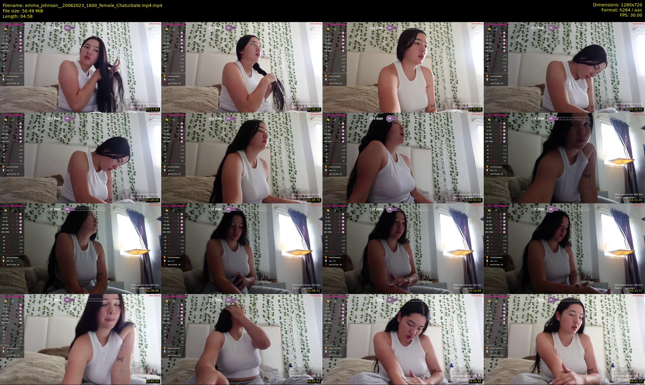 emma_johnson_ — 5 minute Chaturbate female cam show recording, 720p, Jun 20, 2023