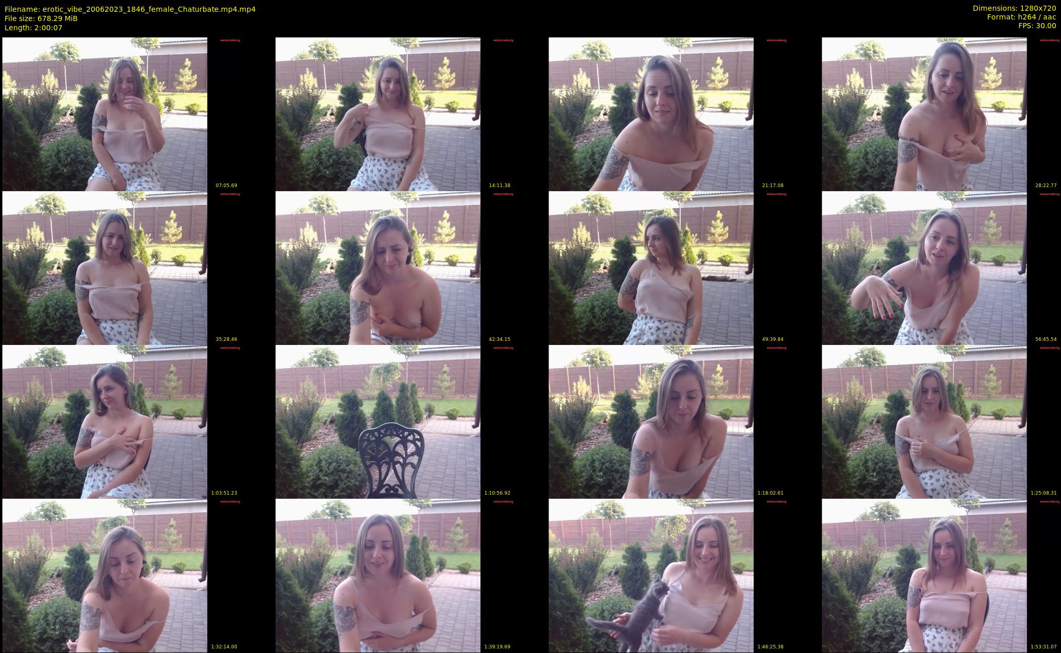 erotic_vibe — 121 minute Chaturbate female cam show recording, 720p, Jun 20, 2023