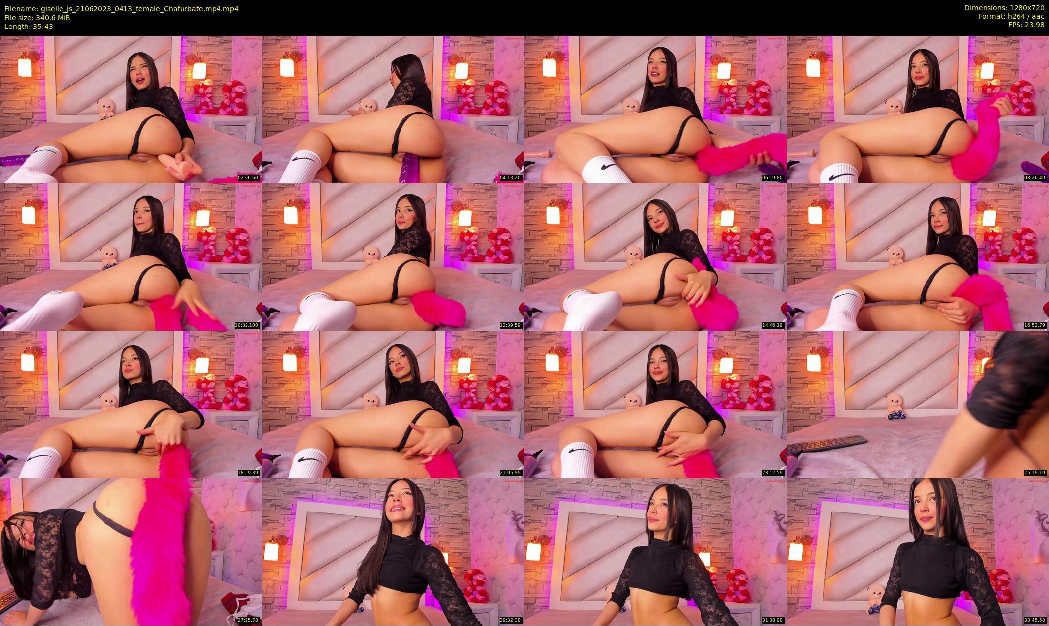 giselle_js — 36 minute Chaturbate female cam show recording, 720p, Jun 21, 2023