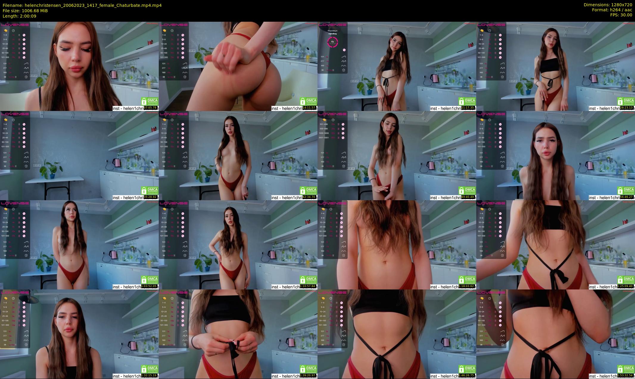 helenchristensen — 121 minute Chaturbate female cam show recording, 720p, Jun 20, 2023