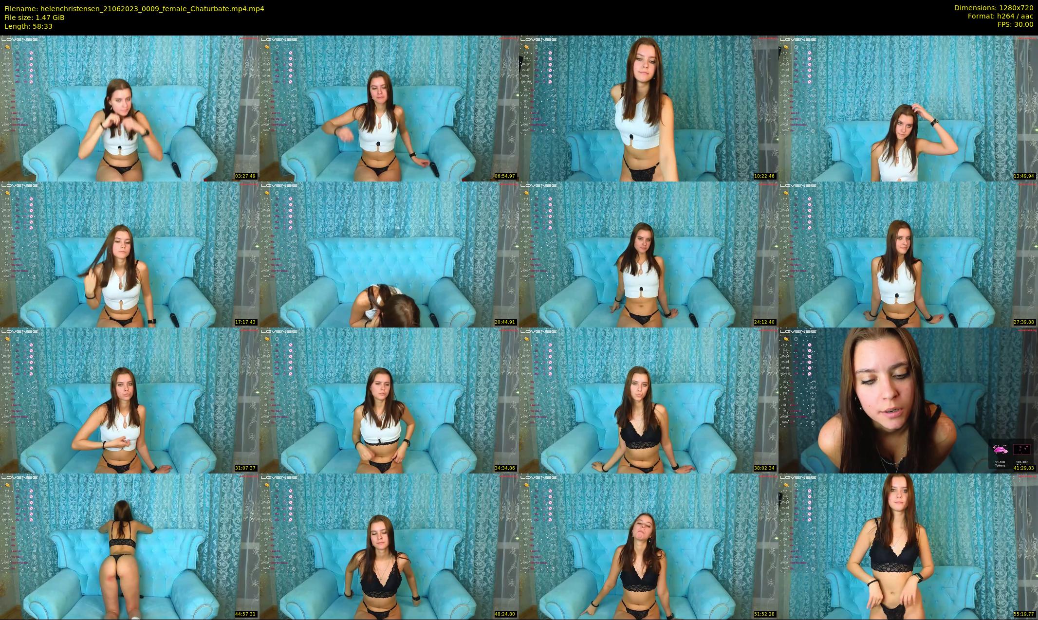 helenchristensen — 59 minute Chaturbate female cam show recording, 720p, Jun 21, 2023