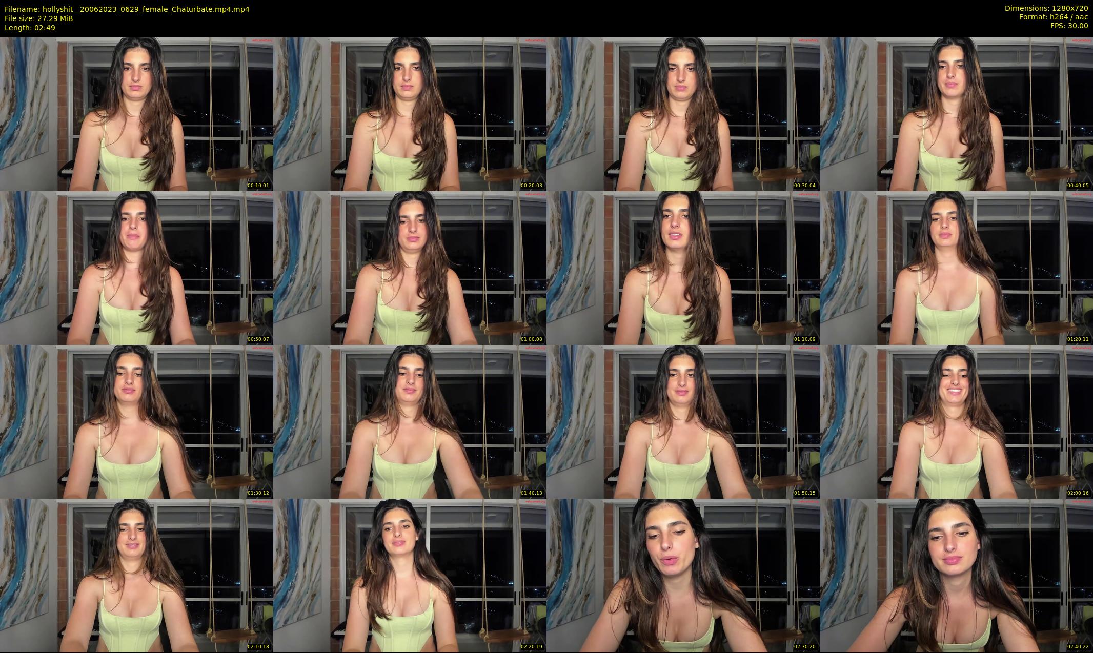 hollyshit_ — 3 minute Chaturbate female cam show recording, 720p, Jun 20, 2023