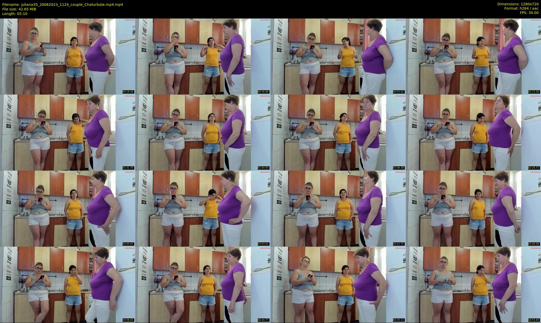 juliana35 — 6 minute Chaturbate couple cam show recording, 720p, Jun 20, 2023