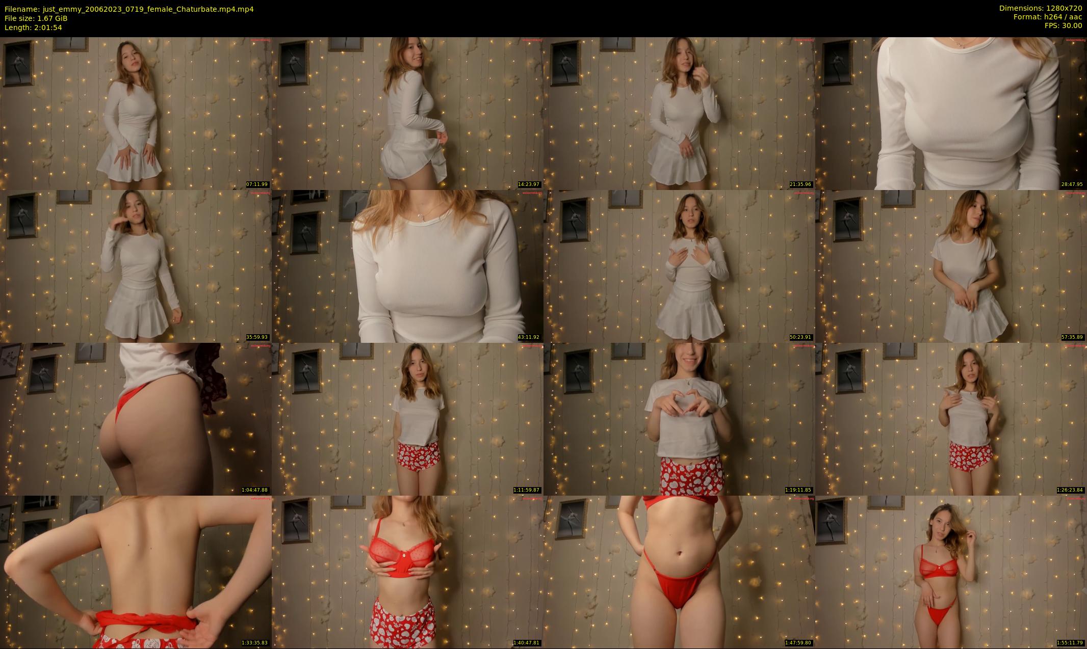 just_emmy — 122 minute Chaturbate female cam show recording, 720p, Jun 20, 2023