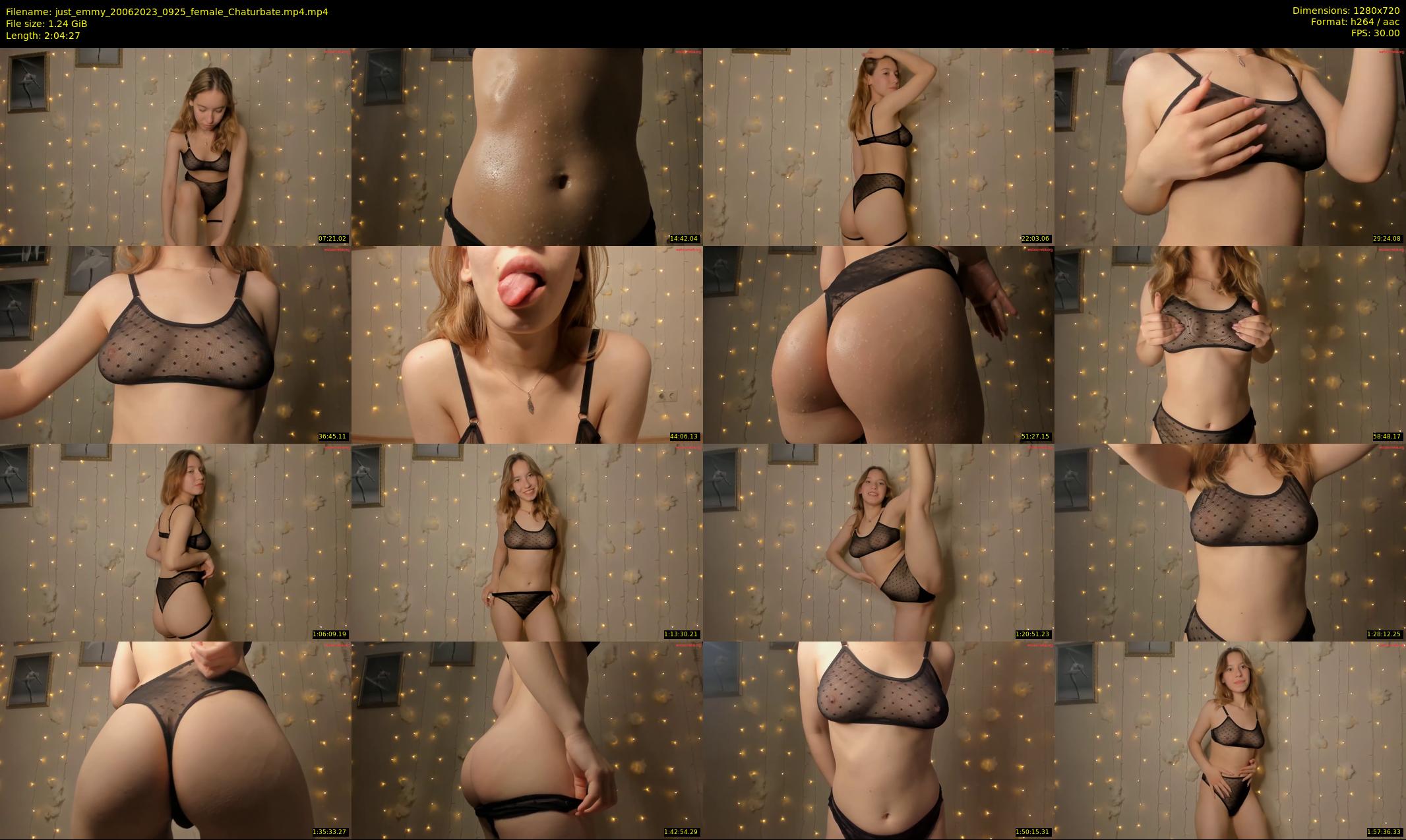 just_emmy — 125 minute Chaturbate female cam show recording, 720p, Jun 20, 2023