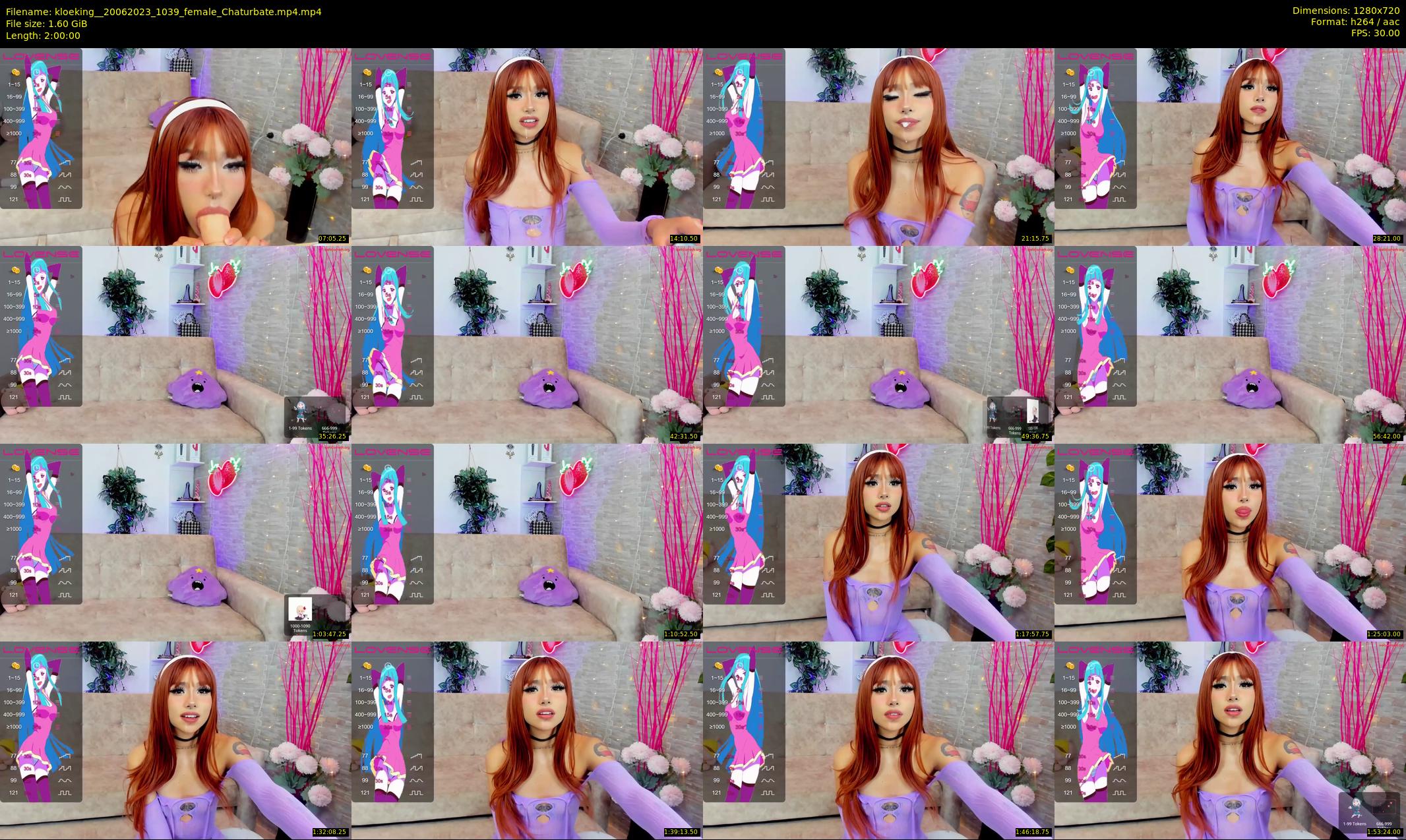 kloeking_ — 120 minute Chaturbate female cam show recording, 720p, Jun 20, 2023