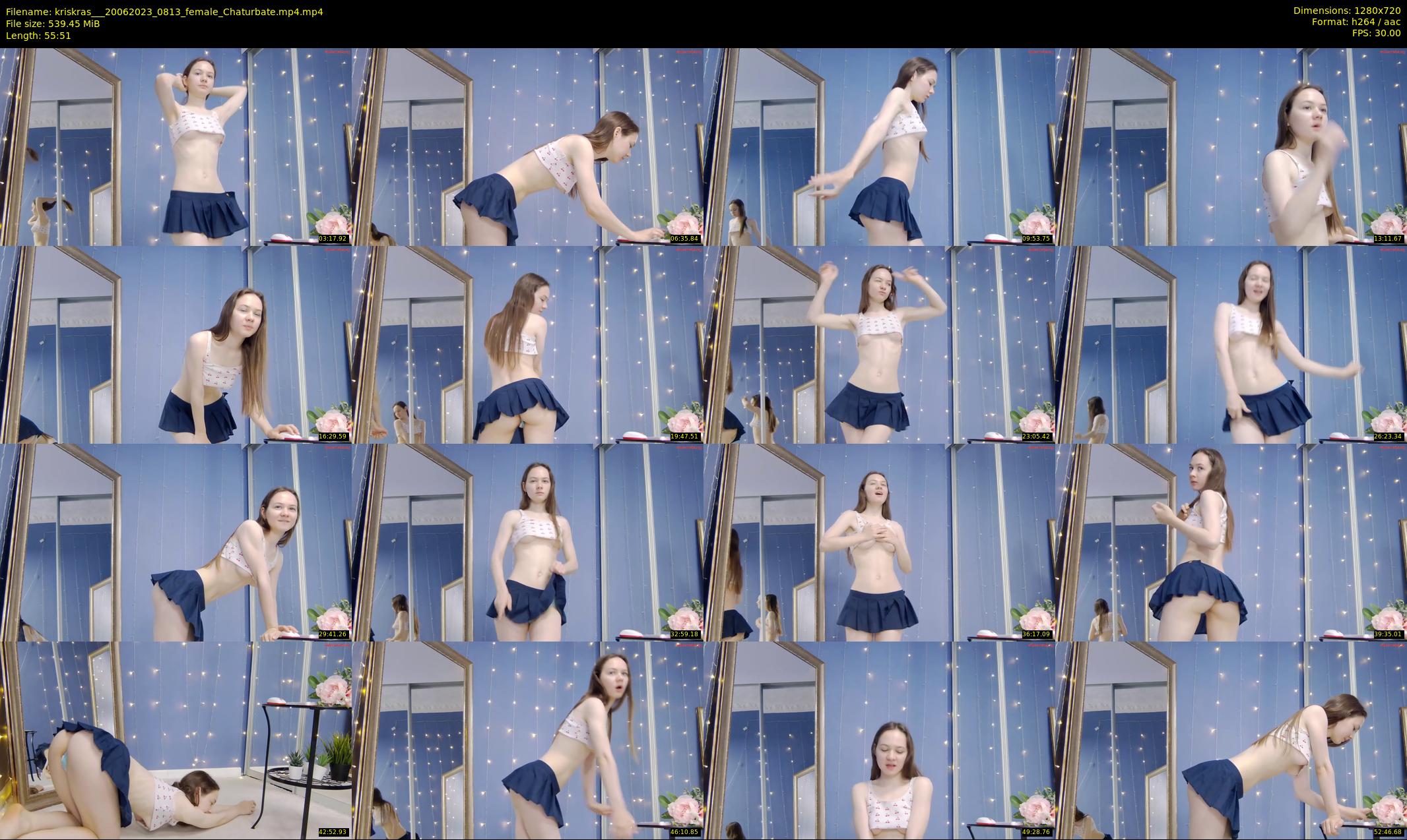 kriskras__ — 56 minute Chaturbate female cam show recording, 720p, Jun 20, 2023