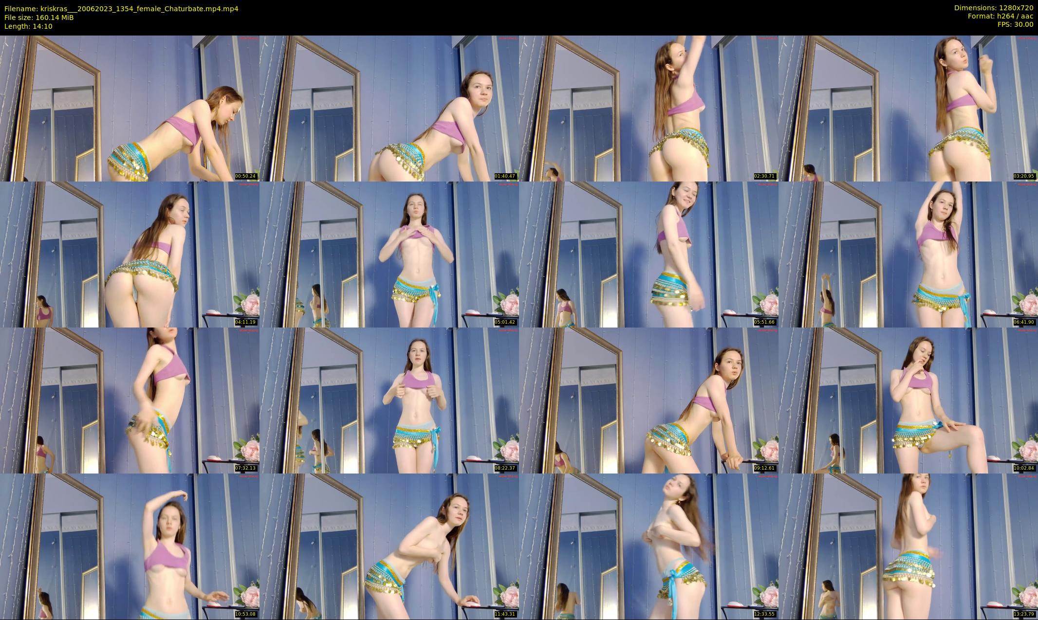 kriskras__ — 15 minute Chaturbate female cam show recording, 720p, Jun 20, 2023