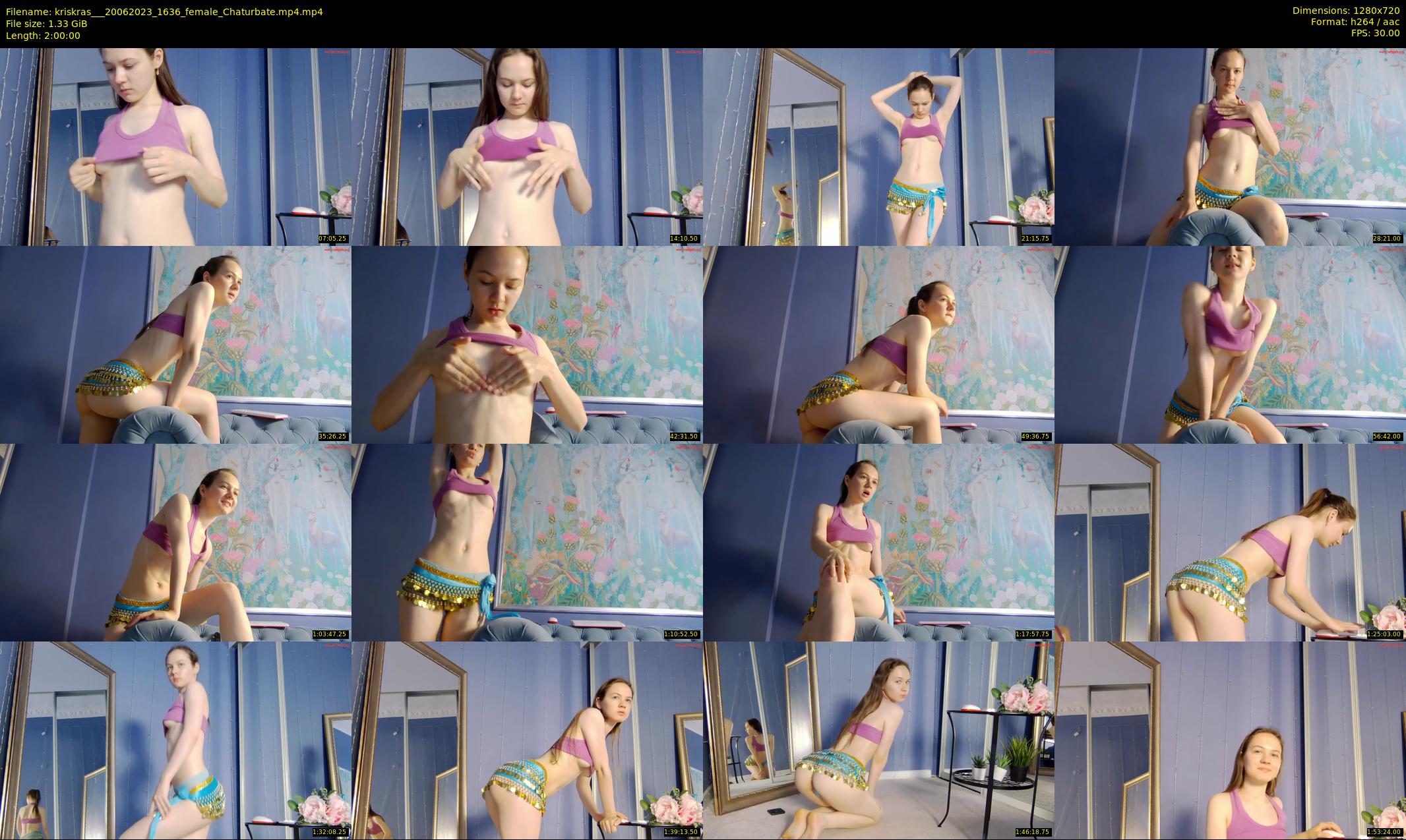 kriskras__ — 120 minute Chaturbate female cam show recording, 720p, Jun 20, 2023