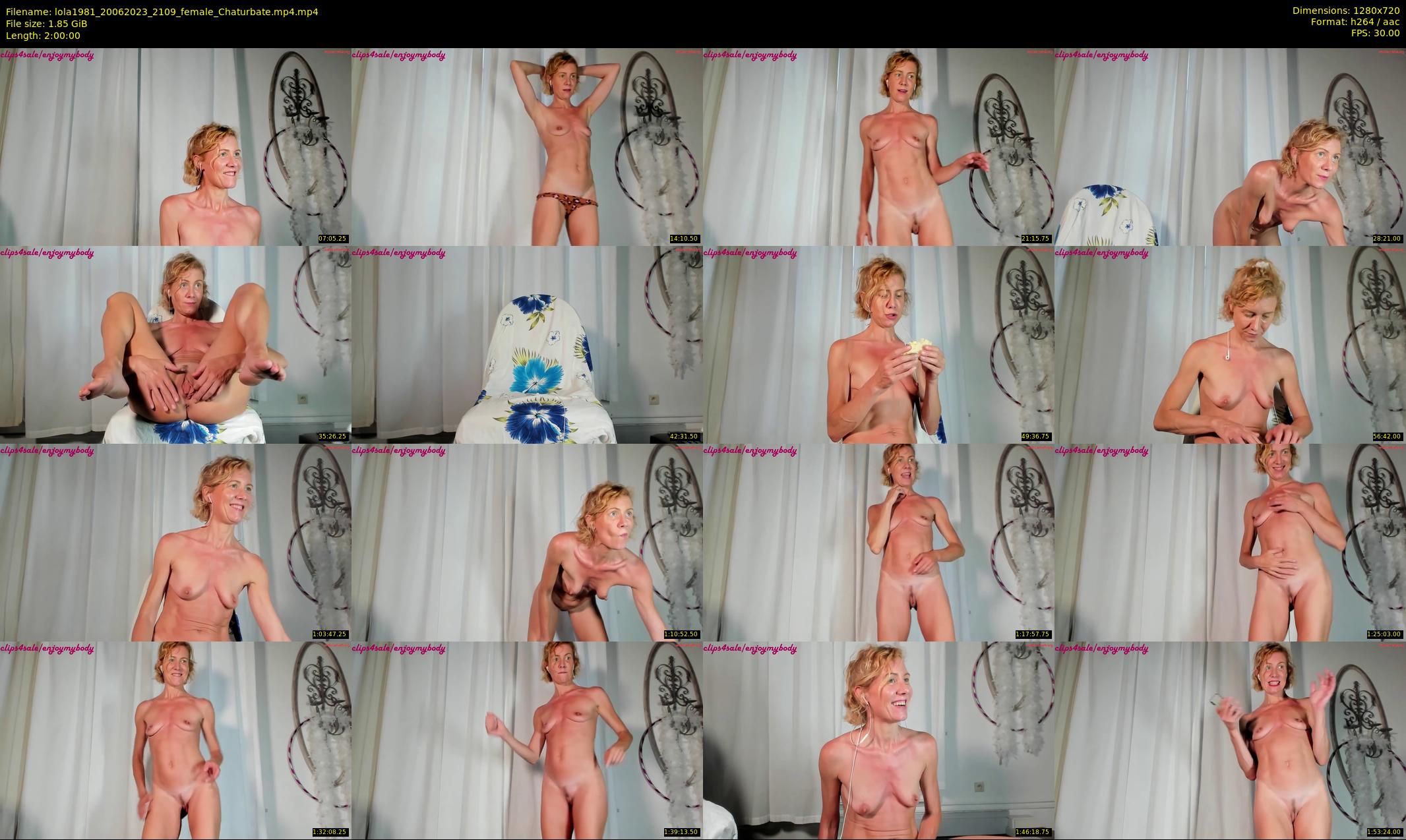 lola1981 — 120 minute Chaturbate female cam show recording, 720p, Jun 20, 2023