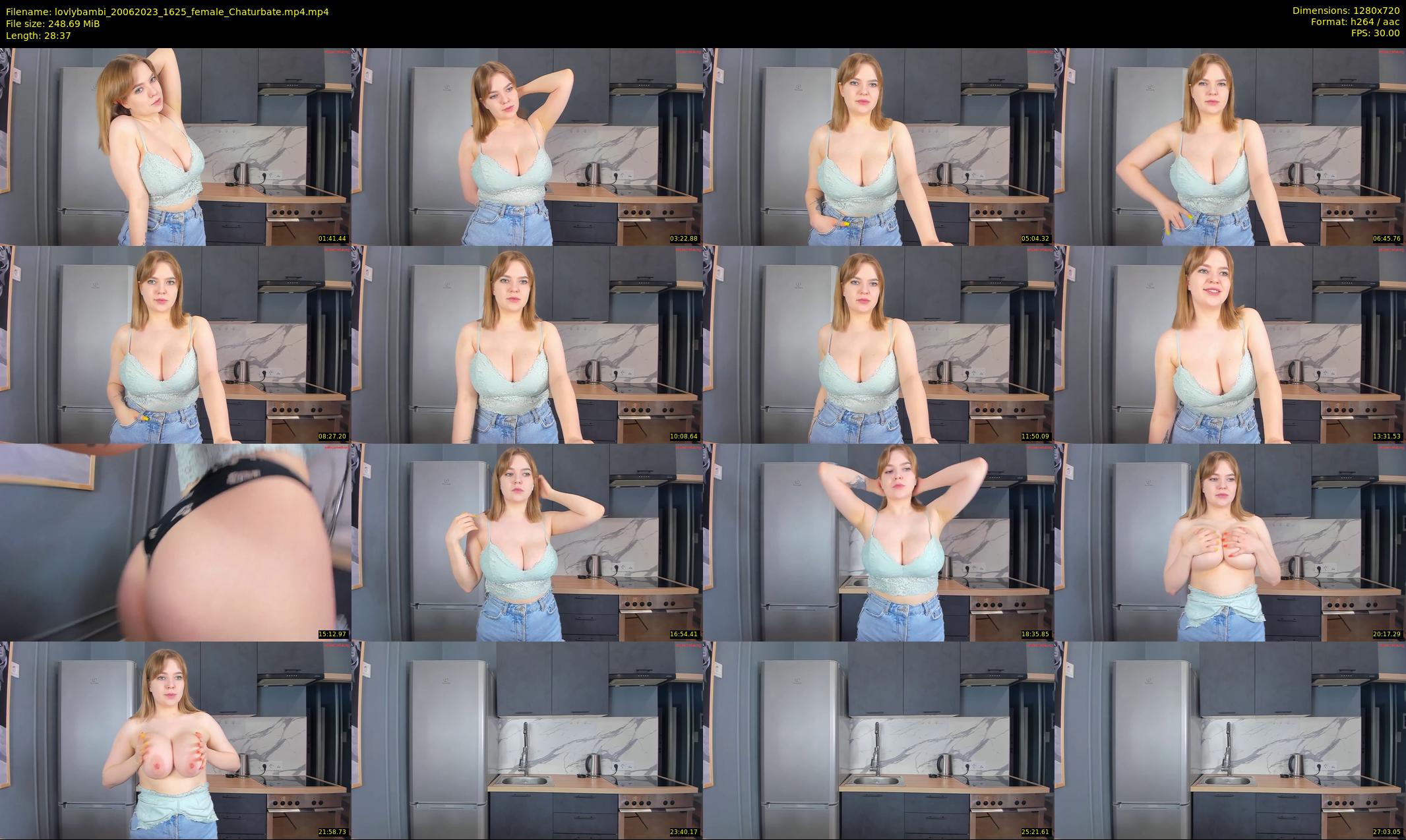 lovlybambi — 29 minute Chaturbate female cam show recording, 720p, Jun 20, 2023