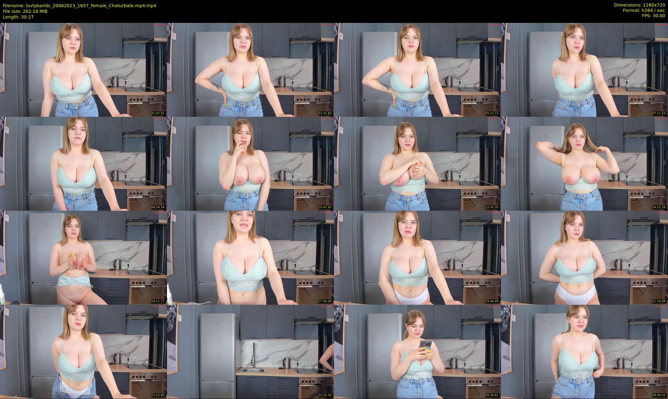 lovlybambi — 31 minute Chaturbate female cam show recording, 720p, Jun 20, 2023