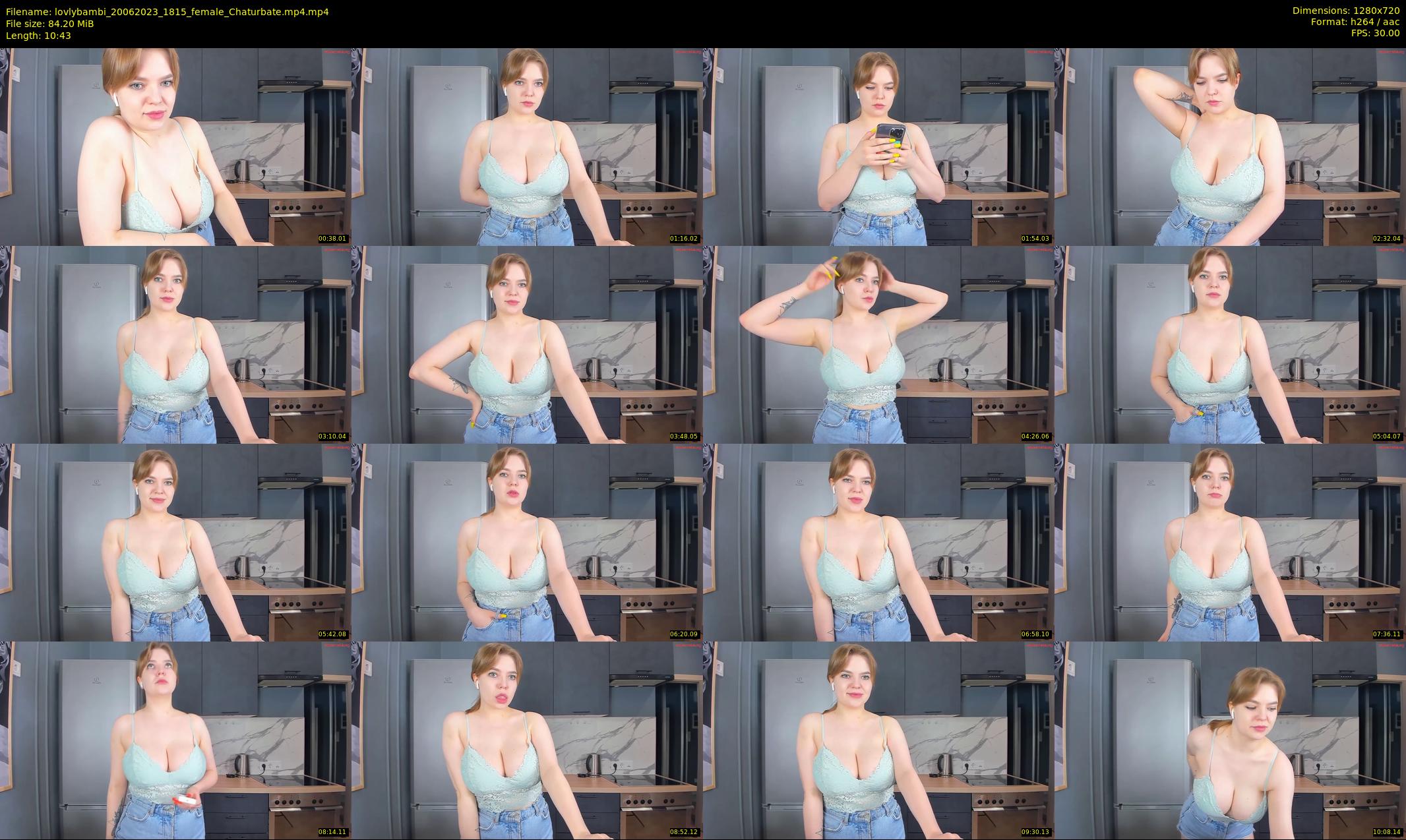 lovlybambi — 11 minute Chaturbate female cam show recording, 720p, Jun 20, 2023