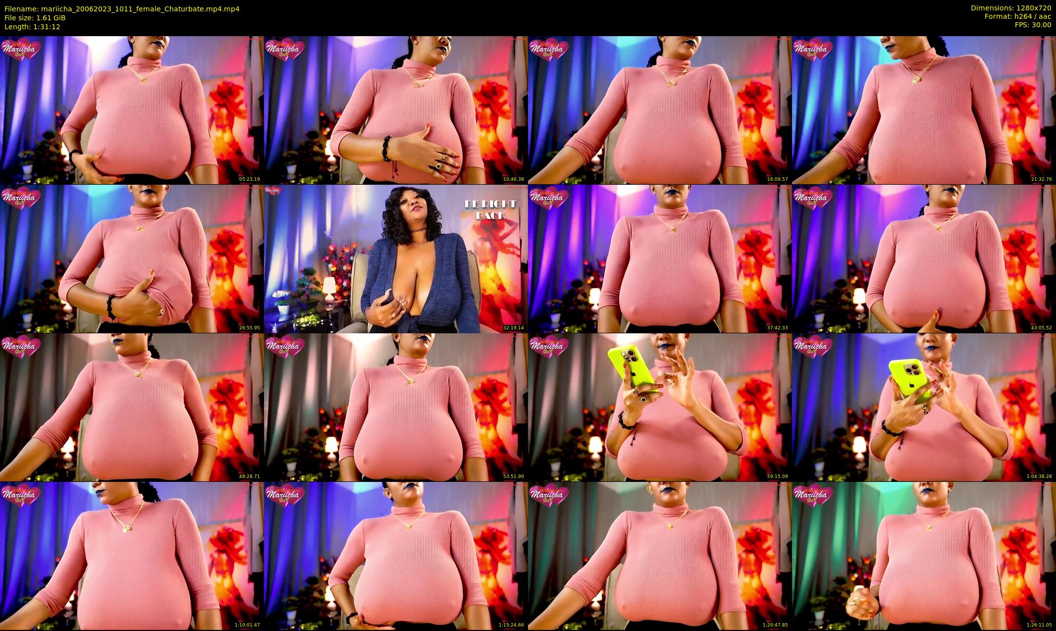 mariicha — 92 minute Chaturbate female cam show recording, 720p, Jun 20, 2023