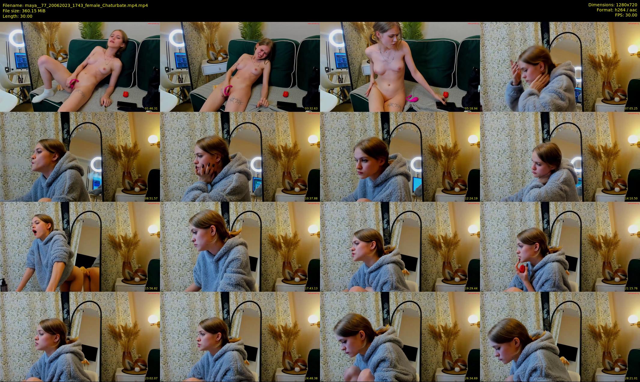maya__77 — 30 minute Chaturbate female cam show recording, 720p, Jun 20, 2023
