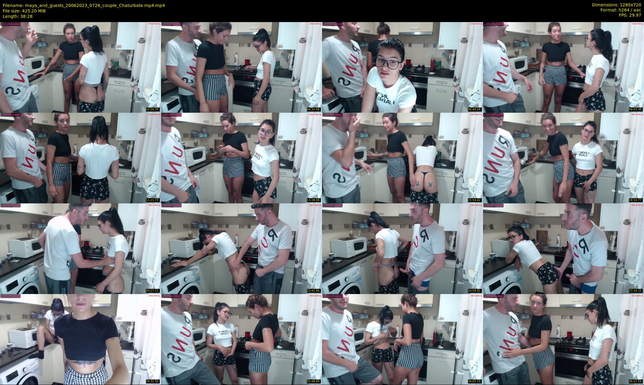 maya_and_guests — 39 minute Chaturbate couple cam show recording, 720p, Jun 20, 2023