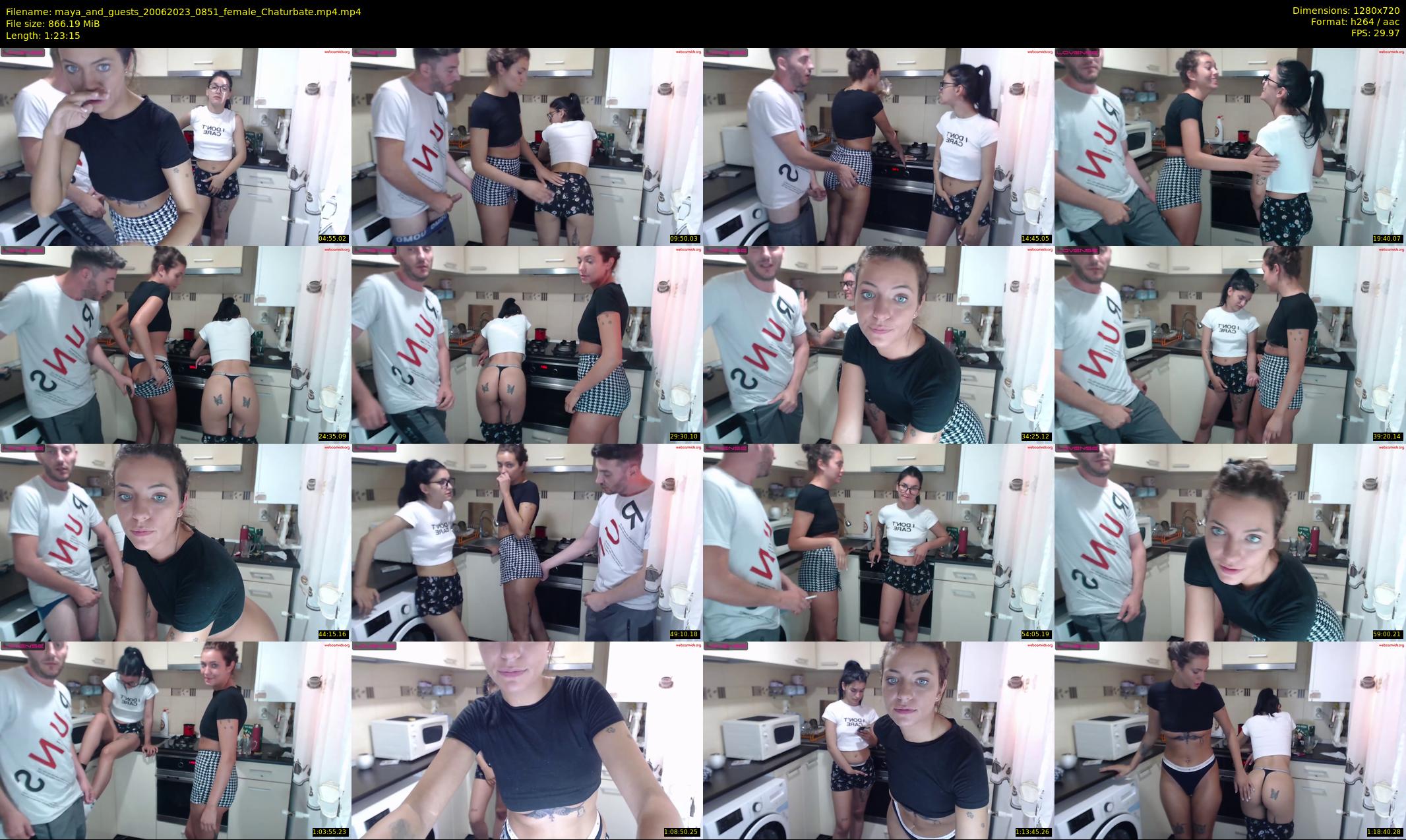 maya_and_guests — 84 minute Chaturbate couple cam show recording, 720p, Jun 20, 2023