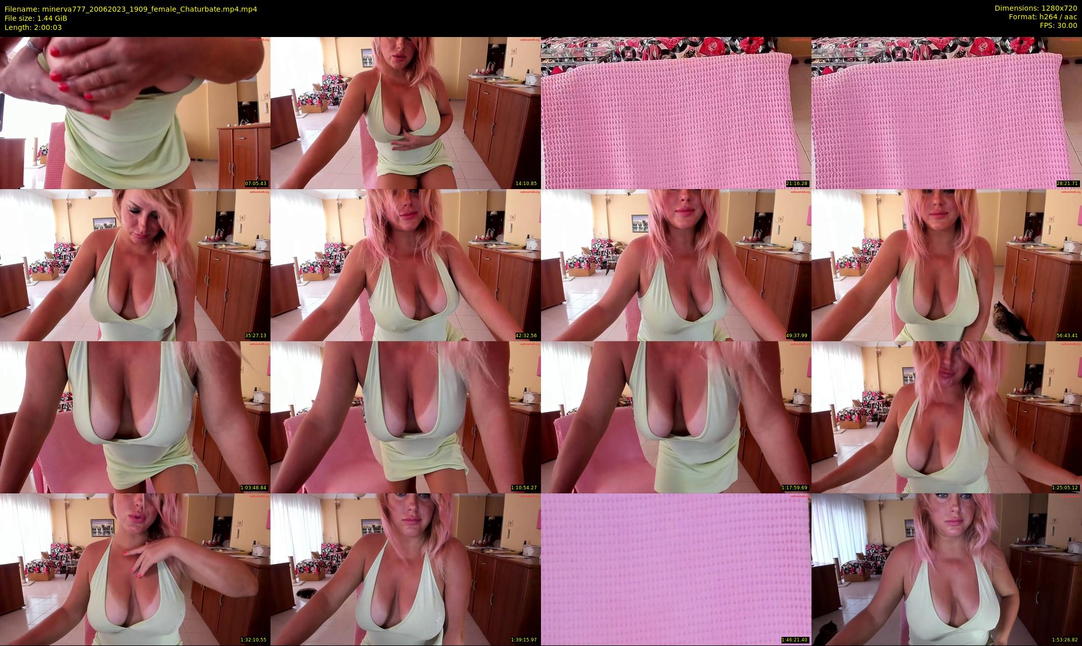 minerva777 — 121 minute Chaturbate female cam show recording, 720p, Jun 20, 2023