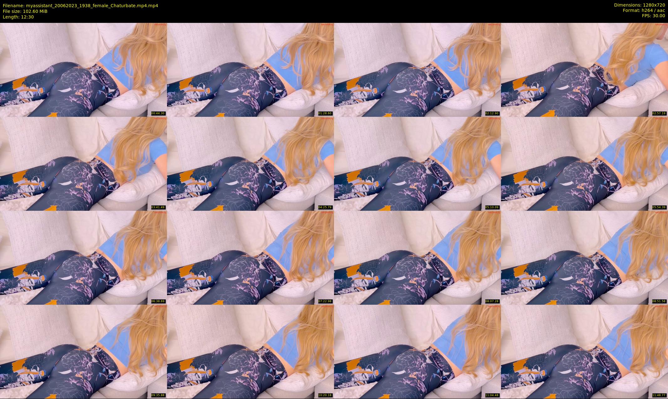 myassistant — 13 minute Chaturbate female cam show recording, 720p, Jun 20, 2023