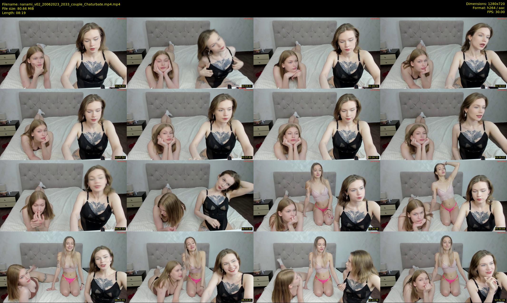 nanami_v02 — 9 minute Chaturbate couple cam show recording, 720p, Jun 20, 2023