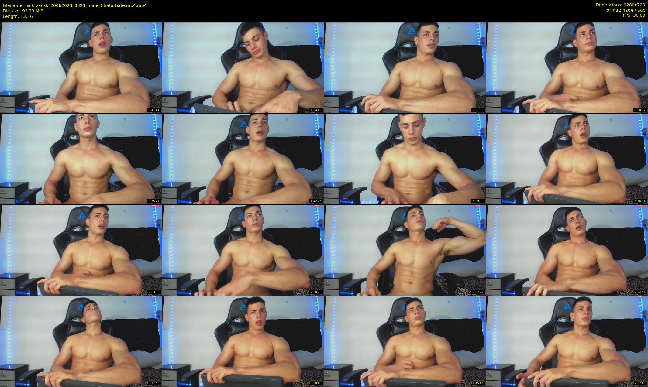nick_zackk — 14 minute Chaturbate male cam show recording, 720p, Jun 20, 2023