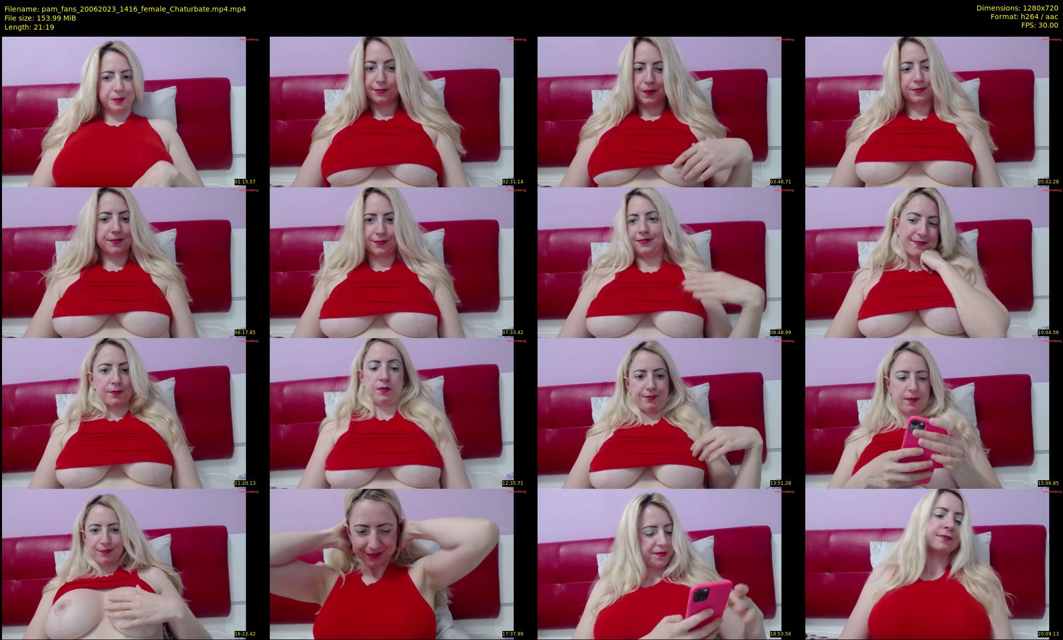 pam_fans — 22 minute Chaturbate female cam show recording, 720p, Jun 20, 2023