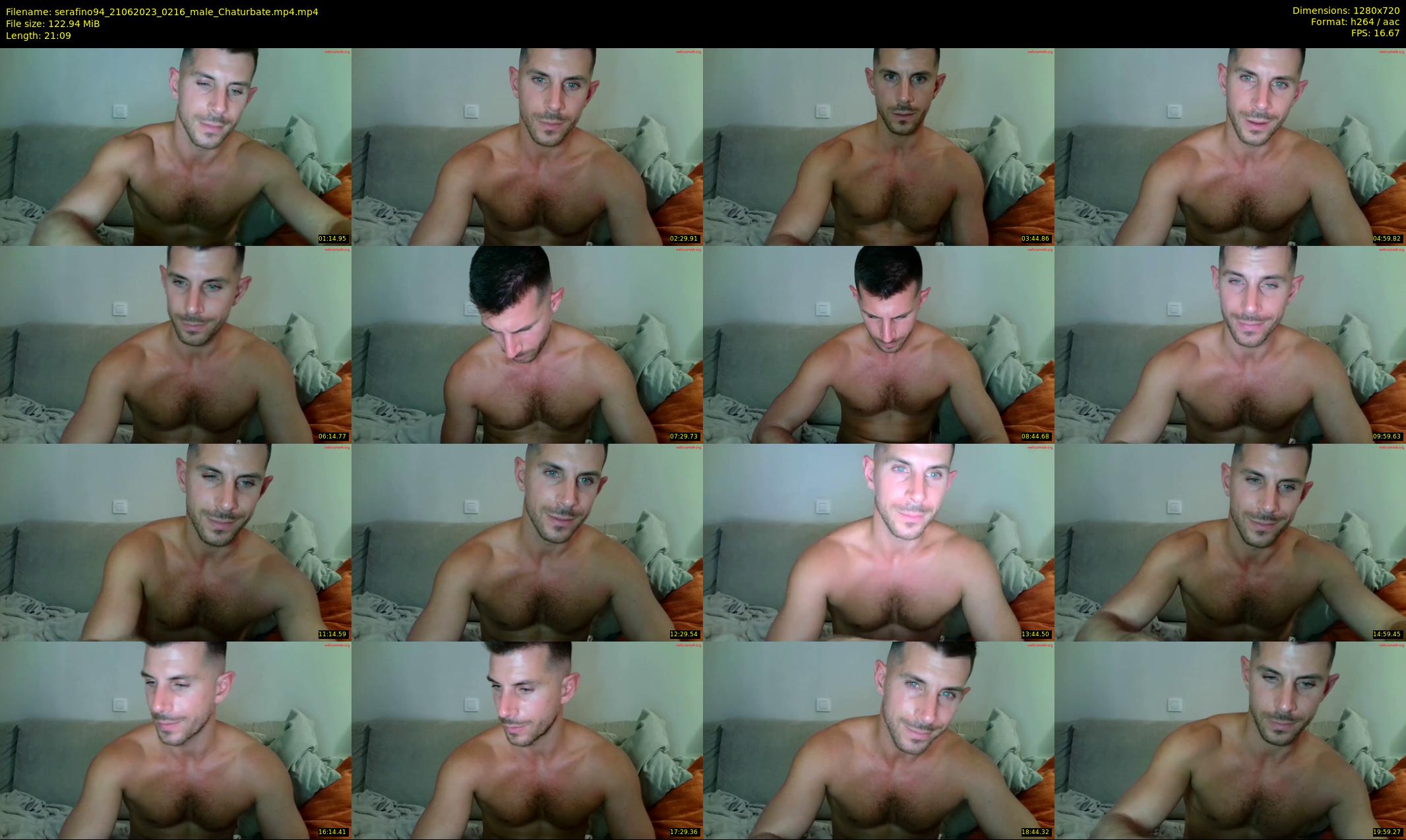 serafino94 — 22 minute Chaturbate male cam show recording, 720p, Jun 21, 2023