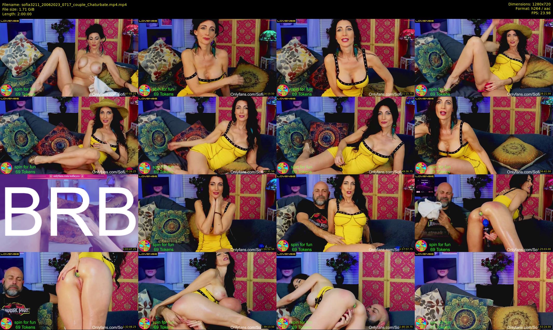 sofia3211 — 120 minute Chaturbate couple cam show recording, 720p, Jun 20, 2023