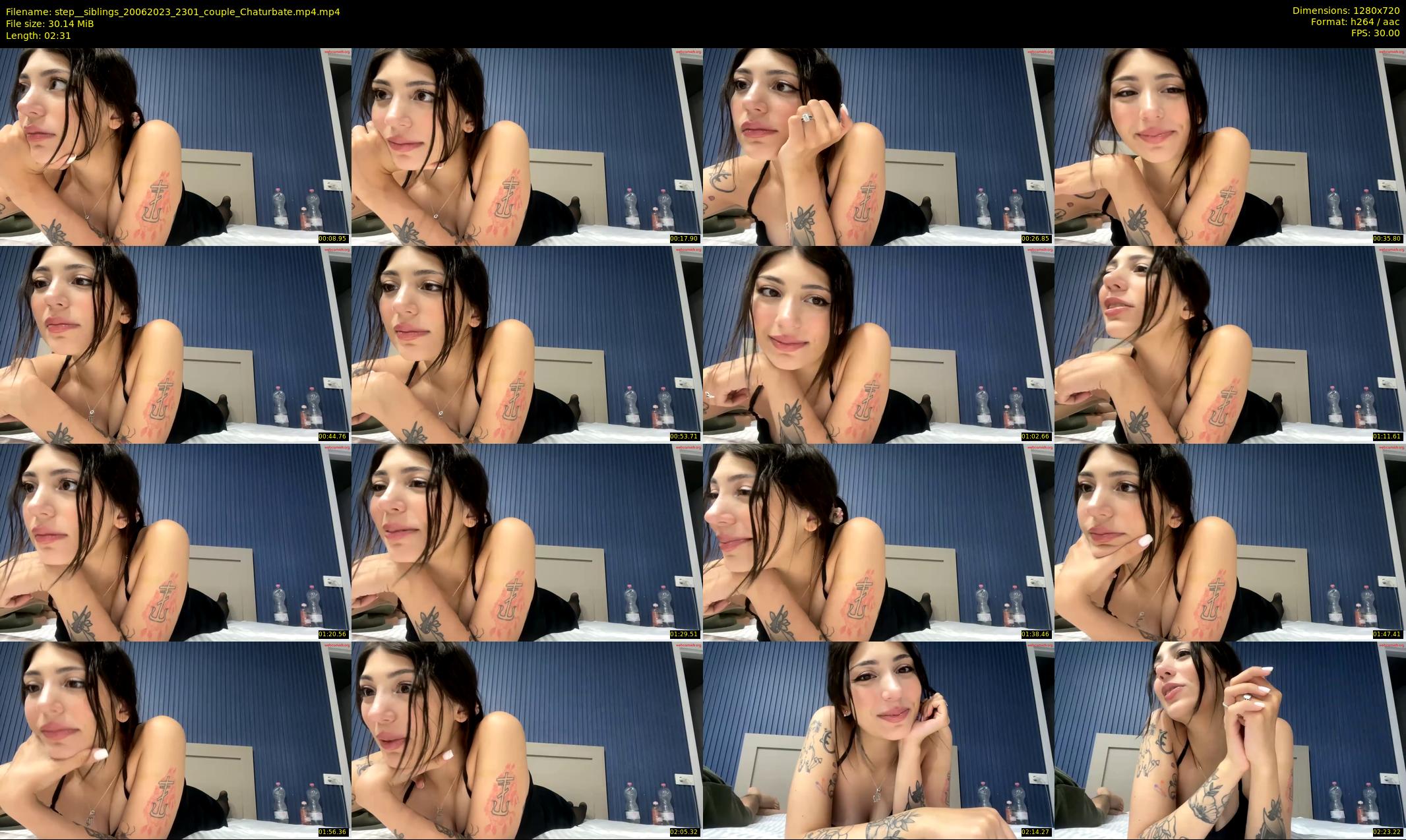 step__siblings — 3 minute Chaturbate couple cam show recording, 720p, Jun 20, 2023