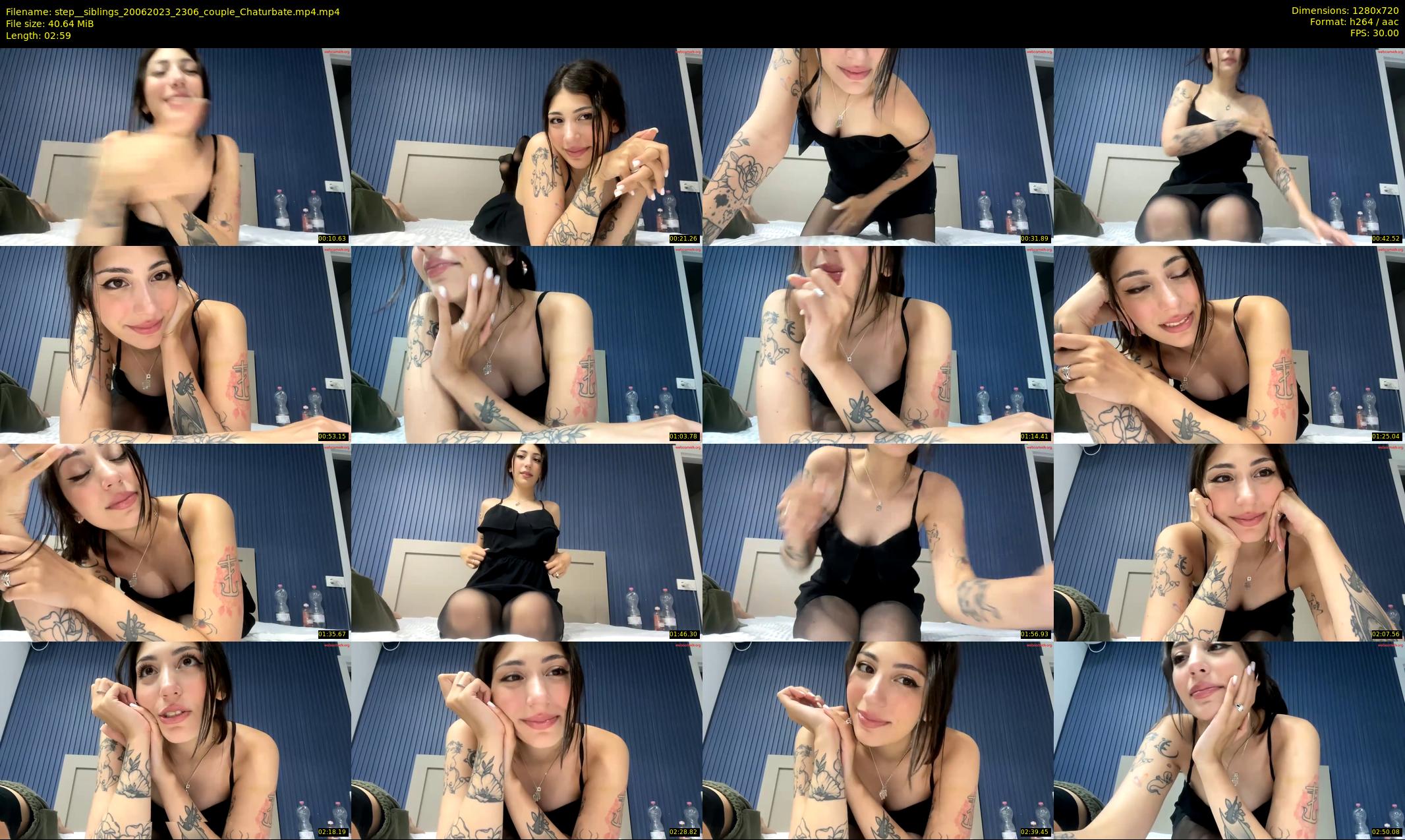 step__siblings — 3 minute Chaturbate couple cam show recording, 720p, Jun 20, 2023