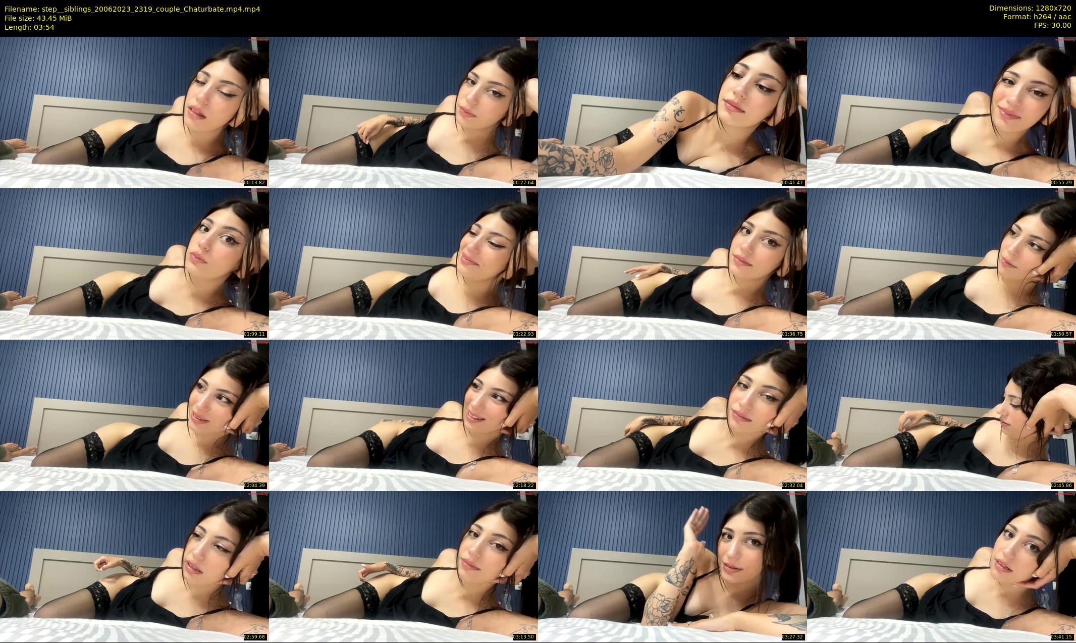 step__siblings — 4 minute Chaturbate couple cam show recording, 720p, Jun 20, 2023
