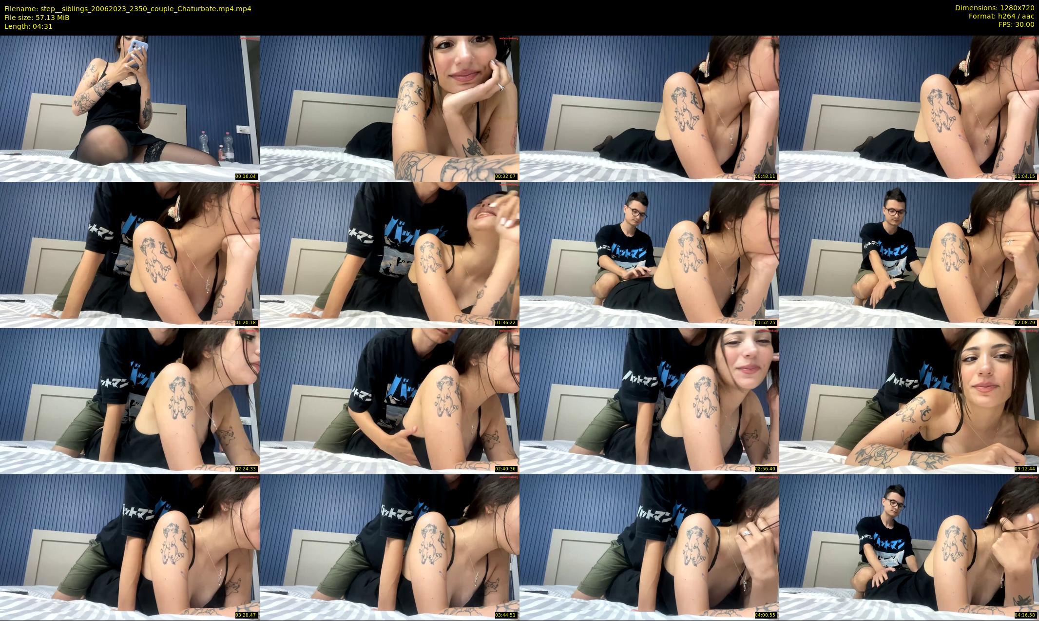 step__siblings — 5 minute Chaturbate couple cam show recording, 720p, Jun 20, 2023
