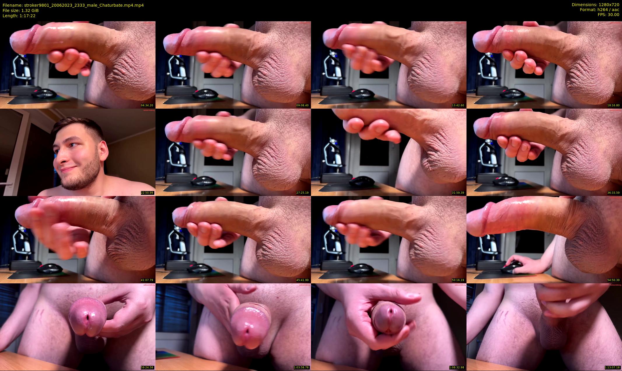 stroker9801 — 78 minute Chaturbate male cam show recording, 720p, Jun 20, 2023