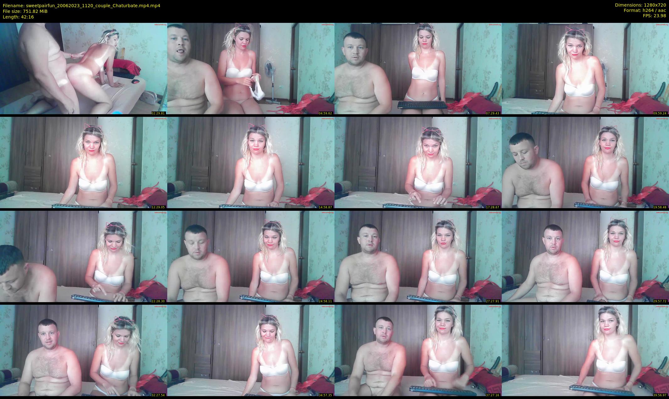 sweetpairfun — 43 minute Chaturbate couple cam show recording, 720p, Jun 20, 2023
