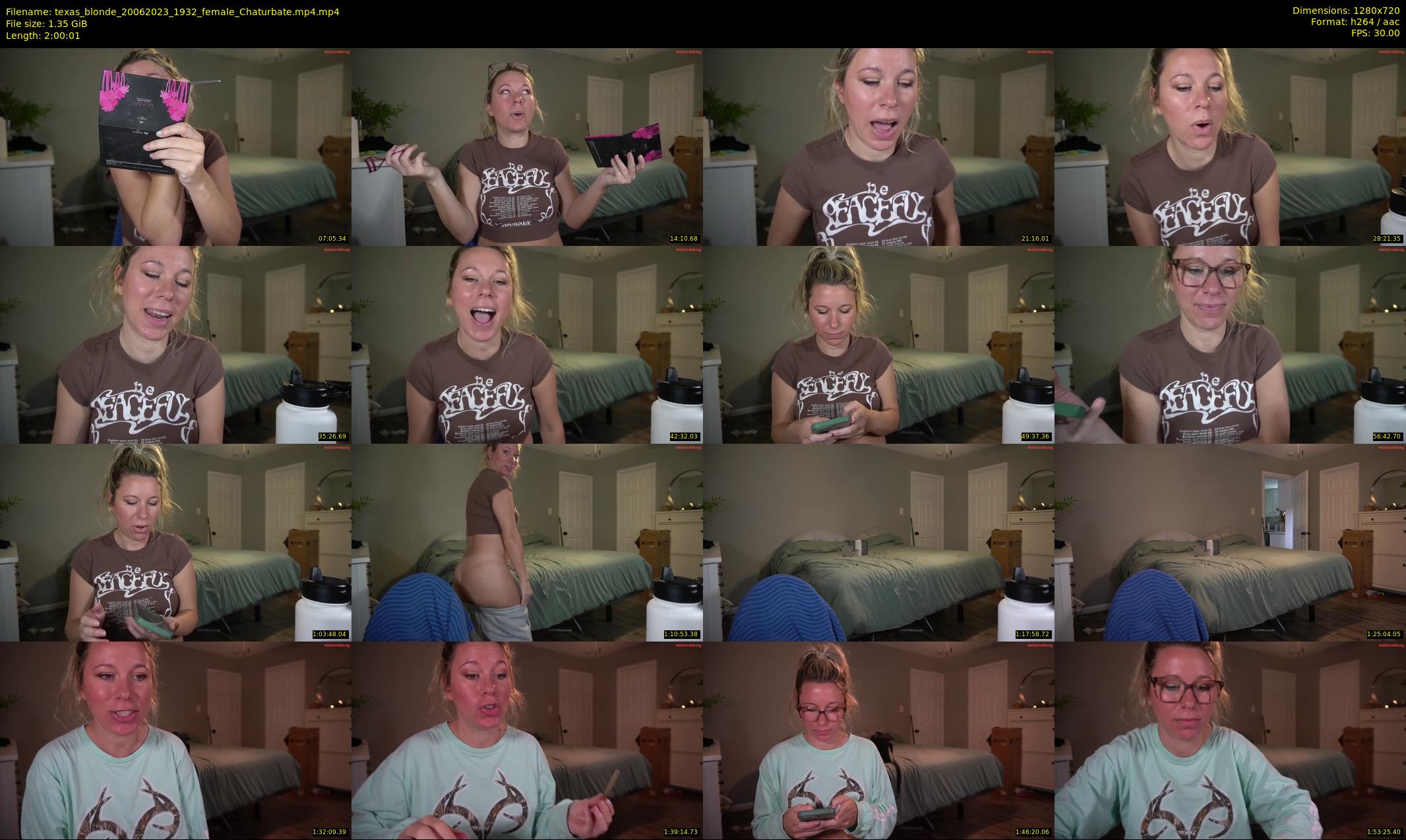 texas_blonde — 121 minute Chaturbate female cam show recording, 720p, Jun 20, 2023