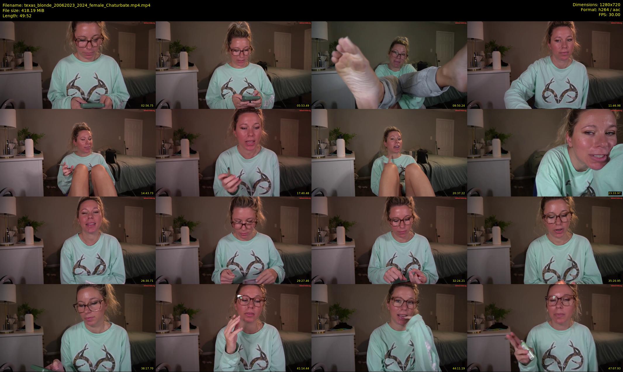 texas_blonde — 50 minute Chaturbate female cam show recording, 720p, Jun 20, 2023