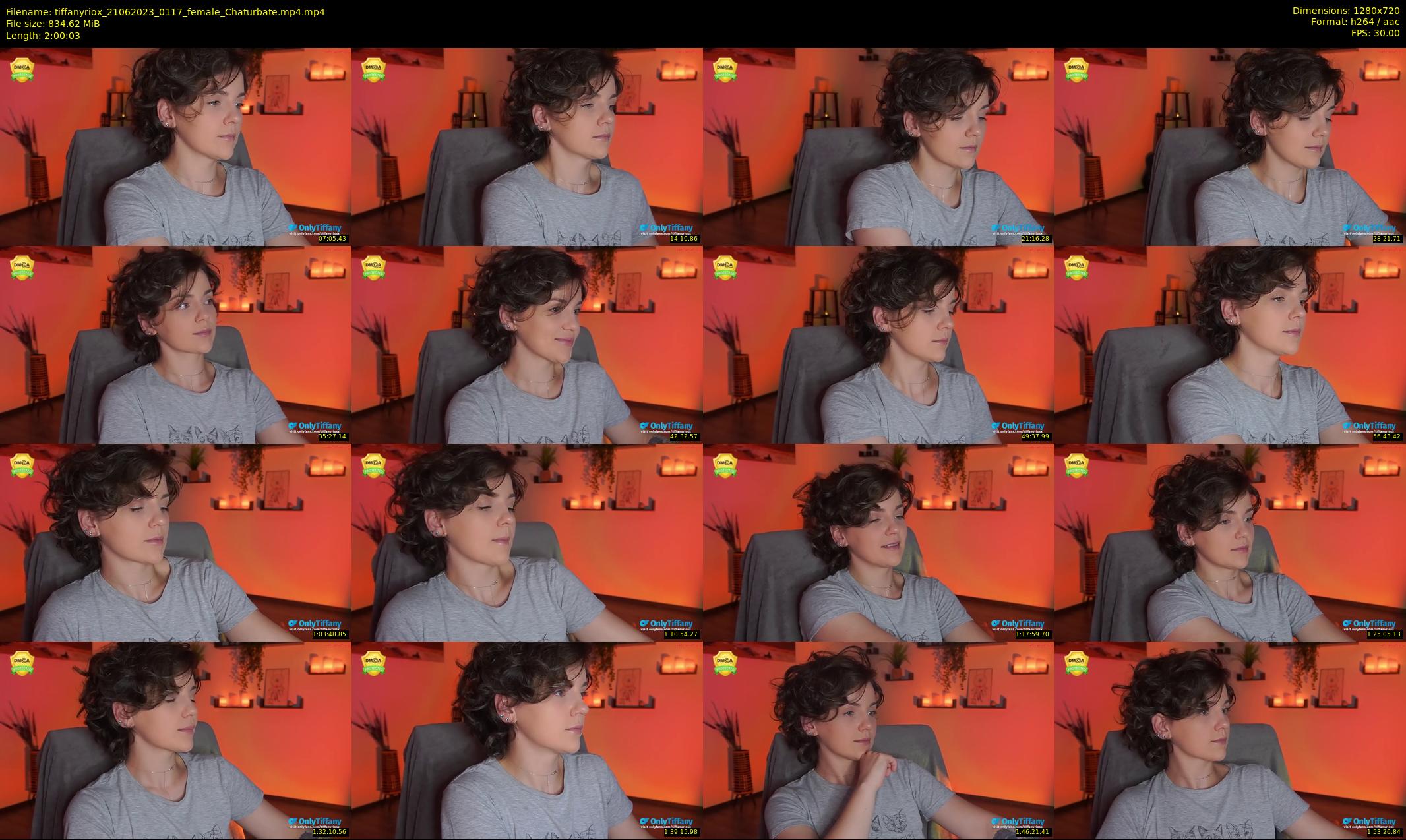 tiffanyriox — 121 minute Chaturbate female cam show recording, 720p, Jun 21, 2023