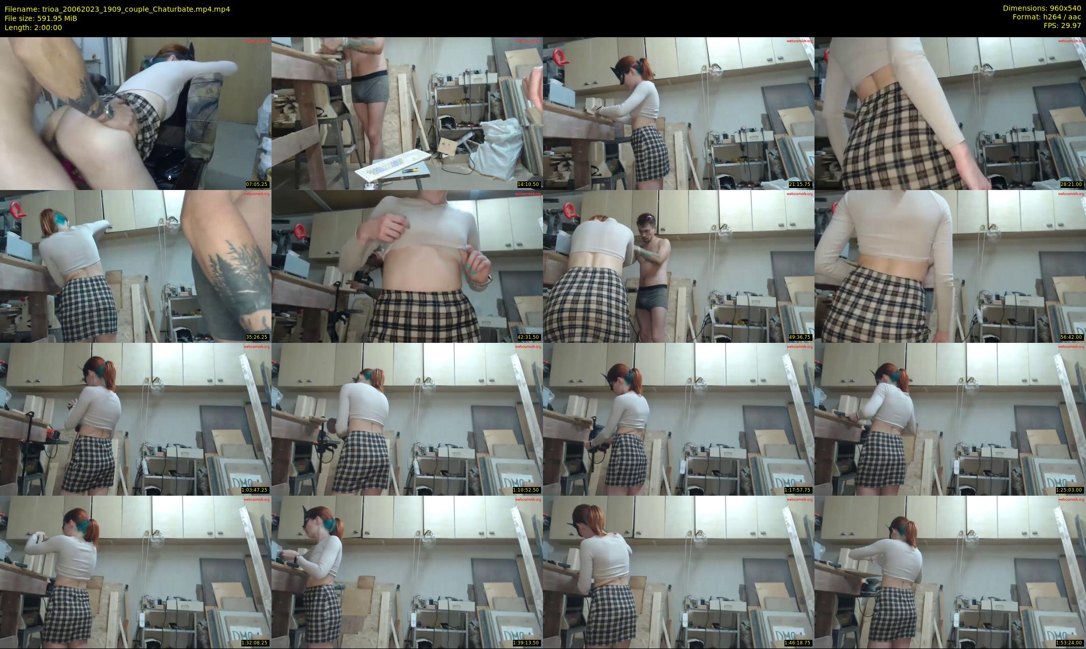 trioa — 120 minute Chaturbate couple cam show recording, 480p, Jun 20, 2023