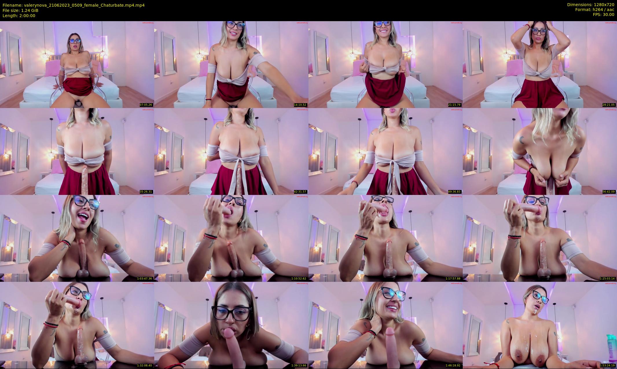 valerynova — 120 minute Chaturbate female cam show recording, 720p, Jun 21, 2023