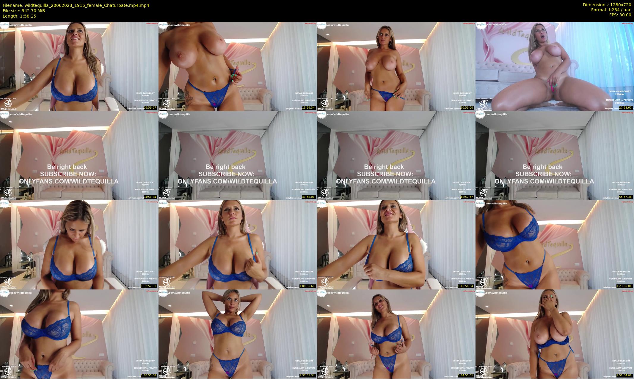 wildtequilla — 119 minute Chaturbate couple cam show recording, 720p, Jun 20, 2023