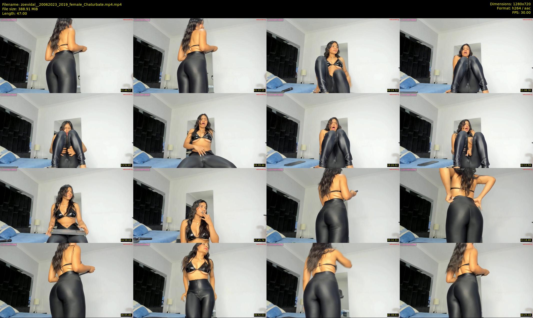 zoevidal_ — 47 minute Chaturbate female cam show recording, 720p, Jun 20, 2023