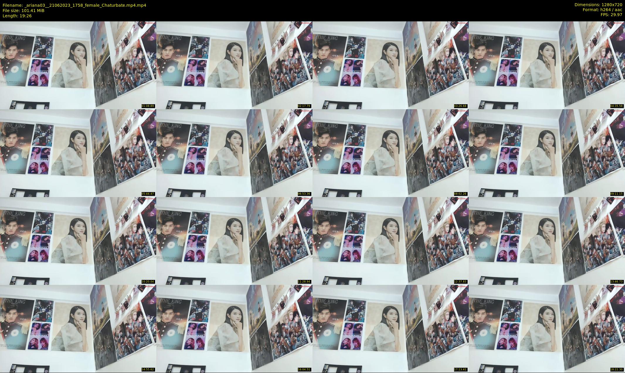 _ariana03_ — 20 minute Chaturbate female cam show recording, 720p, Jun 21, 2023