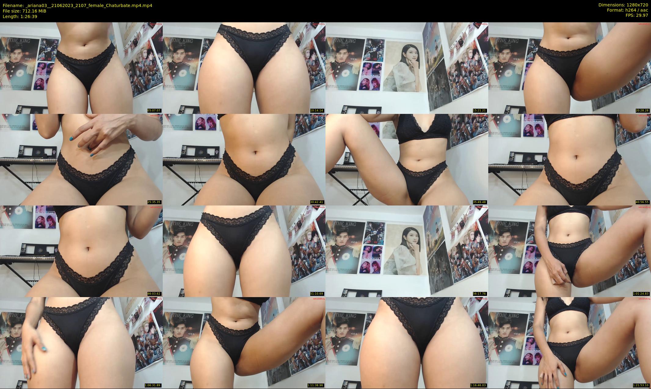 _ariana03_ — 87 minute Chaturbate female cam show recording, 720p, Jun 21, 2023