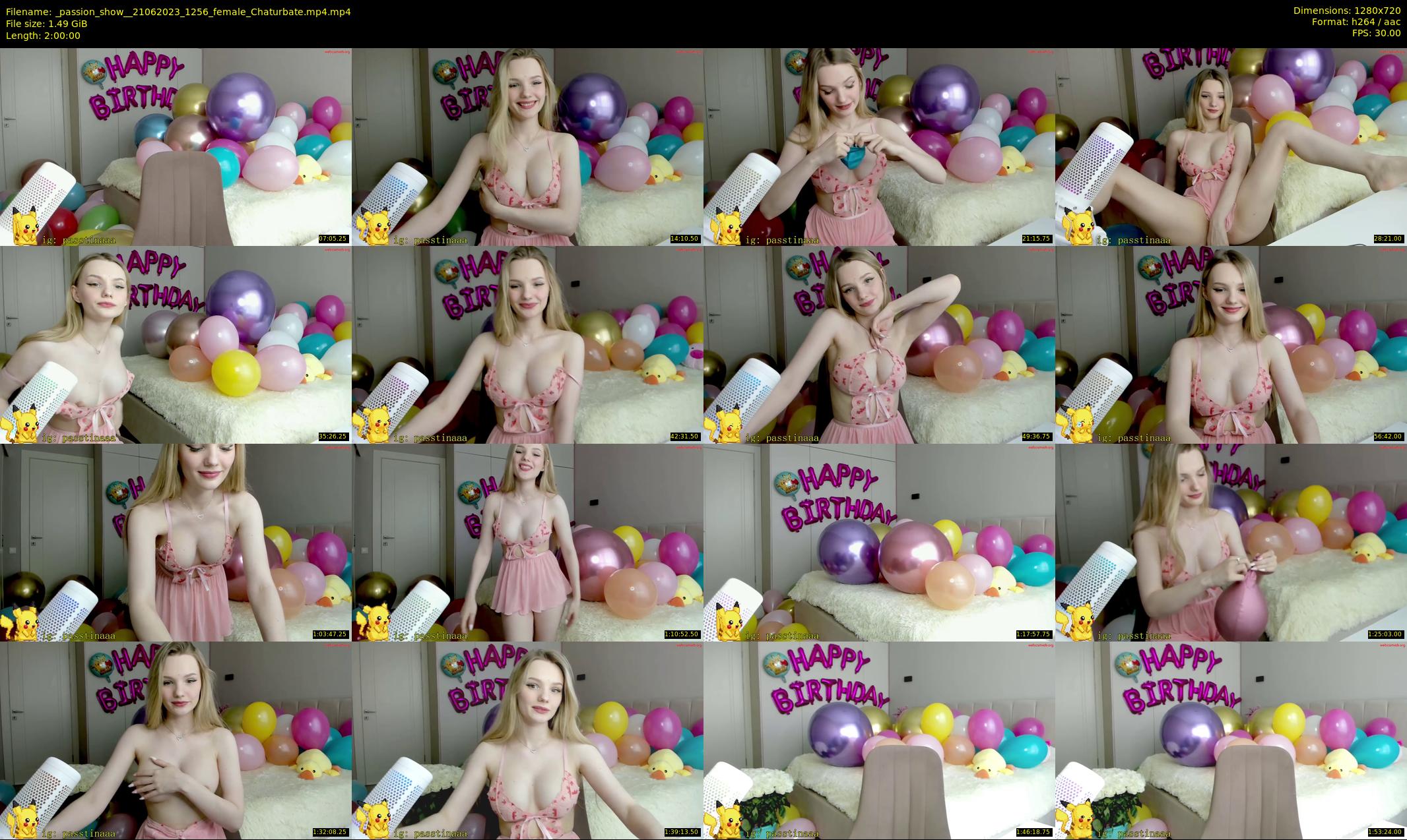 _passion_show_ — 120 minute Chaturbate couple cam show recording, 720p, Jun 21, 2023