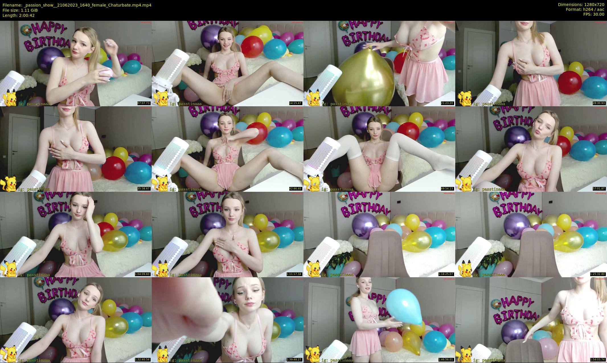 _passion_show_ — 121 minute Chaturbate couple cam show recording, 720p, Jun 21, 2023