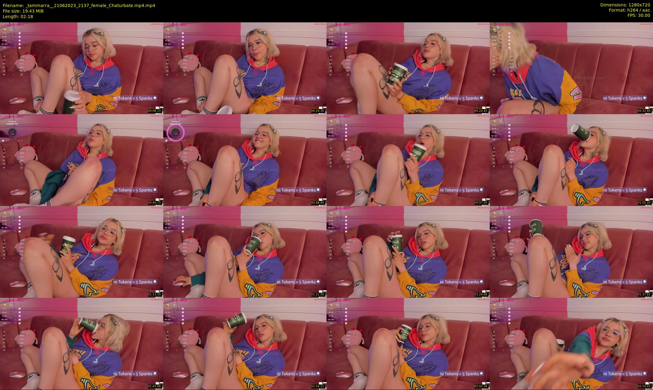 _tammarra_ — 3 minute Chaturbate female cam show recording, 720p, Jun 21, 2023
