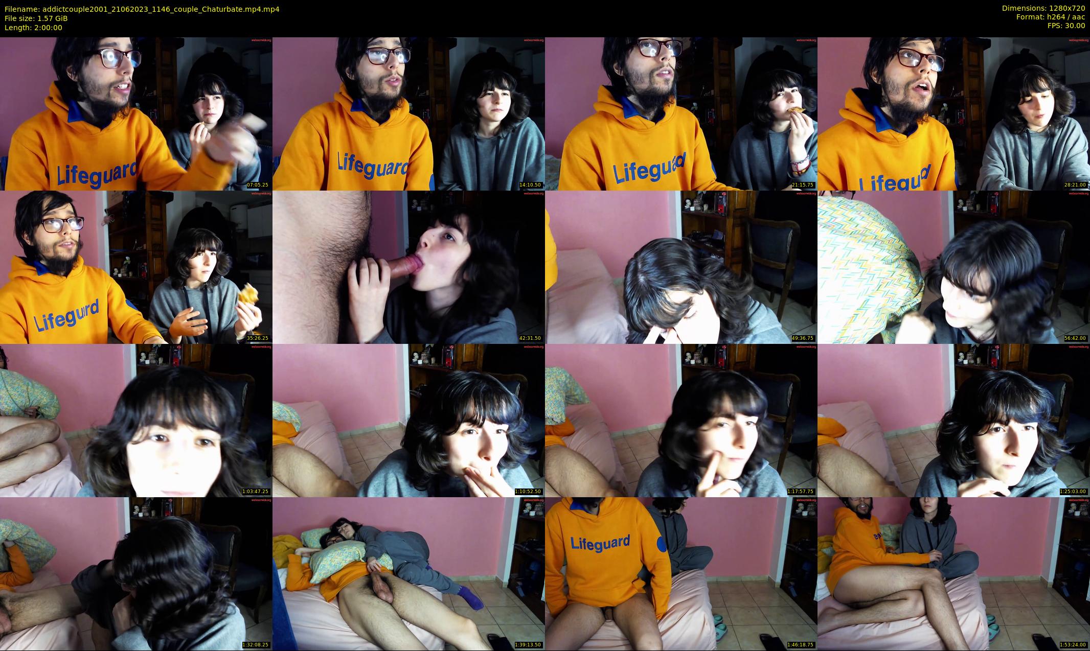 addictcouple2001 — 120 minute Chaturbate couple cam show recording, 720p, Jun 21, 2023