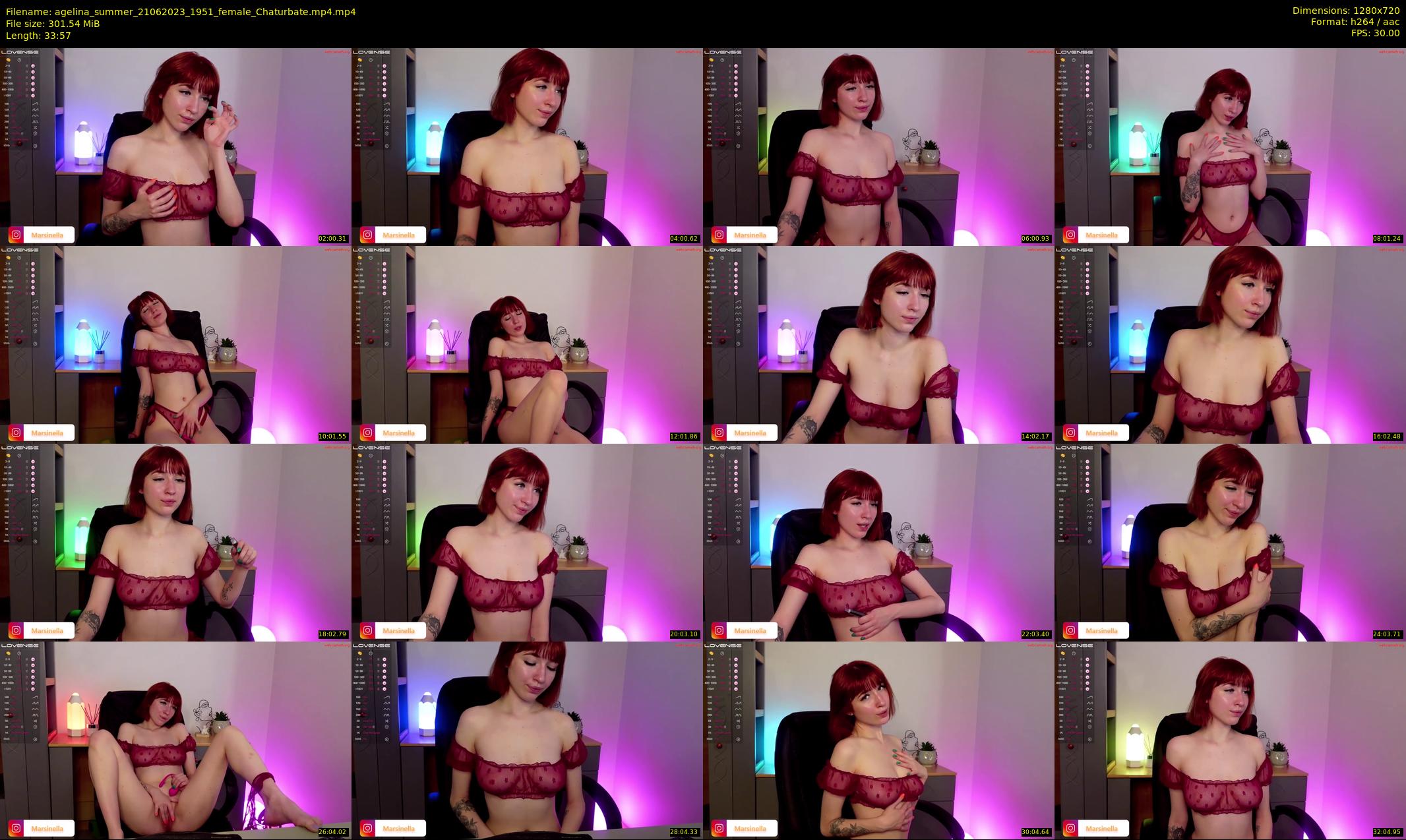 agelina_summer — 34 minute Chaturbate female cam show recording, 720p, Jun 21, 2023